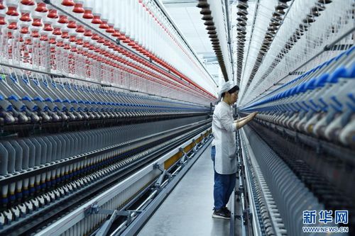 江蘇南通 智慧紡紗工廠生產忙